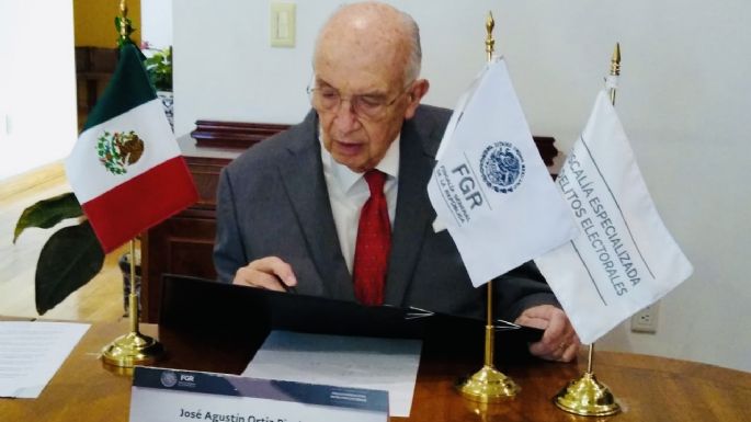 Murió José Agustín Ortiz Pinchetti, titular de la Fiscalía Especializada en Delitos Electorales