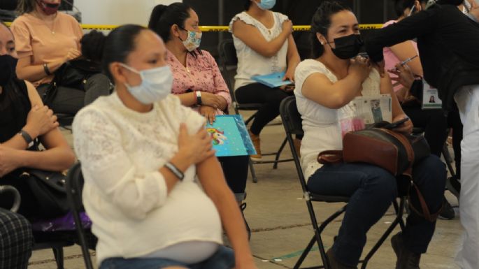 Van 191 mil 884 embarazadas vacunadas en México
