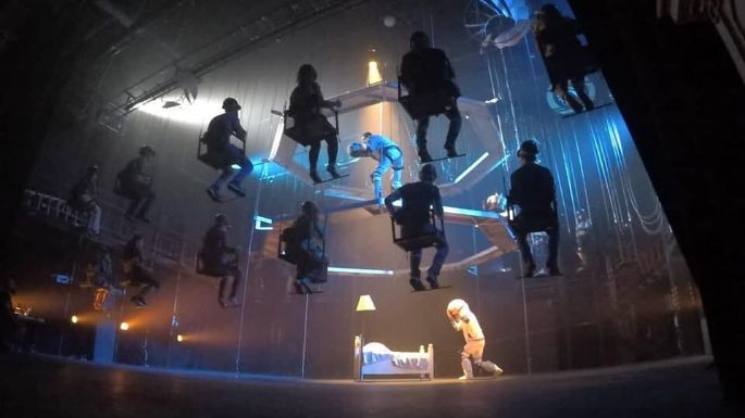 "Bozal...":  Teatro en voladora