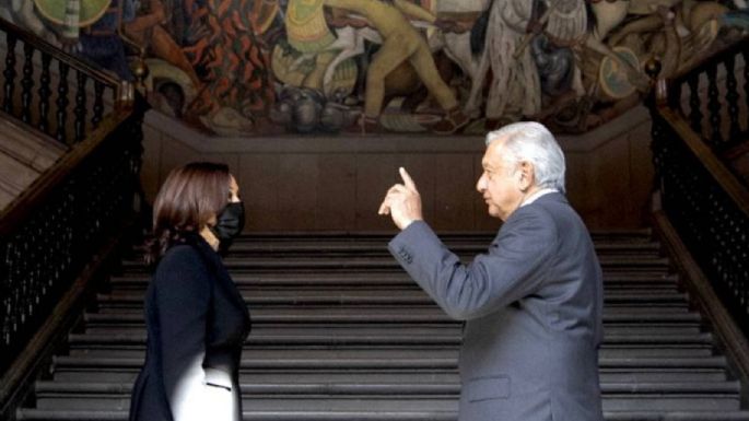 "La reunión con Kamala fue tan buena que hasta le dije presidente": AMLO