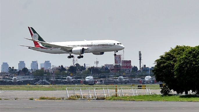 El avión presidencial despega hacia los Juegos Olímpicos de Tokio 2020