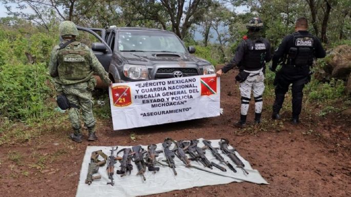 El CJNG desmiente su retirada de 14 municipios de Michoacán