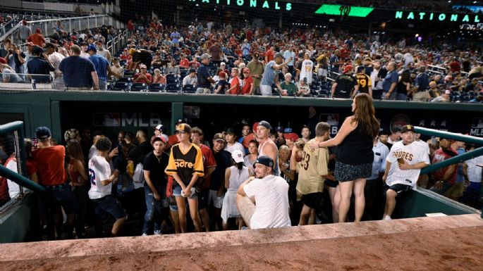 Tiroteo interrumpe partido de beisbol entre San Diego y Washington