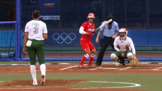 Segunda derrota al hilo para México en softbol femenil de Tokio 2020