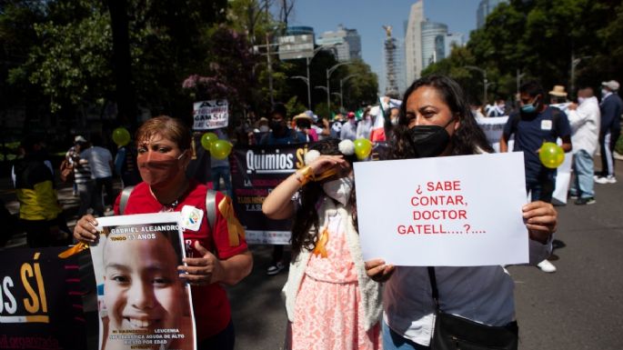 Familiares de niños con cáncer marcharán en protesta por el desabasto de medicamentos