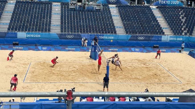 México pierde en su debut en voleibol de playa varonil