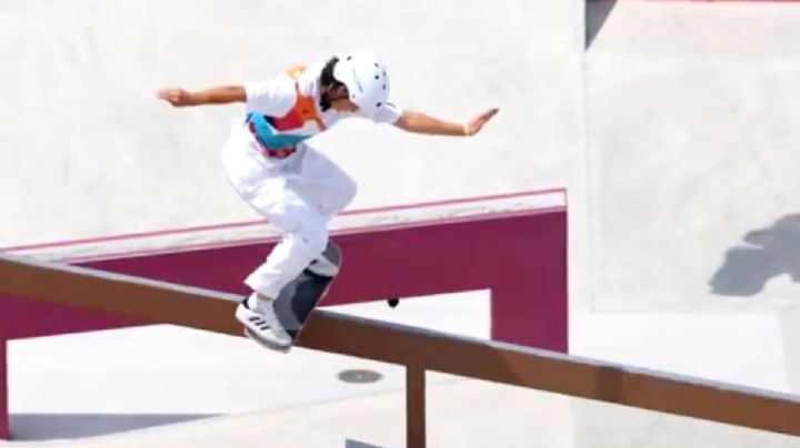 La japonesa Momiji Nishiya y la brasiñela Rayssa Leal, ambas de 13 años, se llevan oro y plata en skateboarding femenil