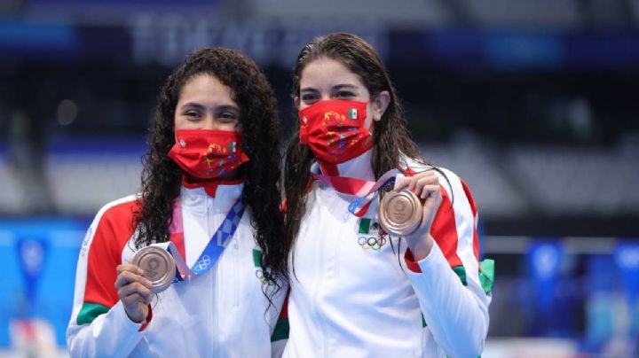 Alejandra Orozco y Gabriela Agúndez ganan bronce para México