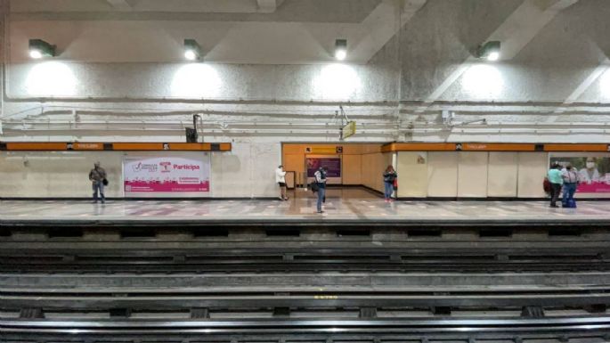 Reponen luminarias en los pasillos de las líneas 7 y 9 del Metro