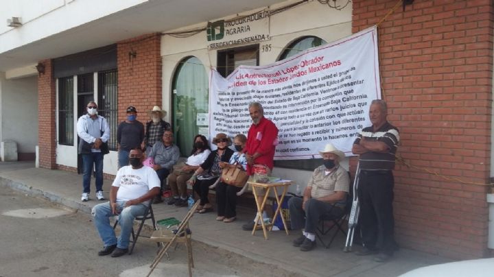 Ejidatarios toman Procuraduría Agraria en Ensenada, denuncian corrupción