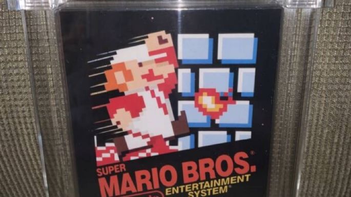 Una copia sin abrir de Super Mario Bros. se vende por dos millones de dólares