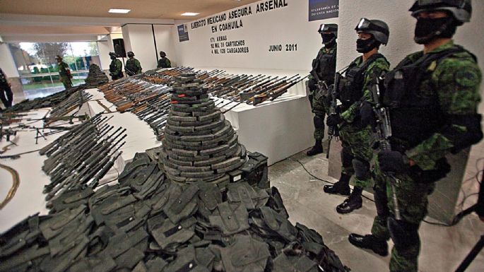 Armas de Estados Unidos... y de todas partes