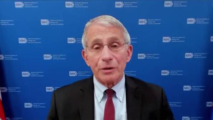 Es "inevitable" que estadunidenses reciban una tercera dosis de la vacuna anticovid: Fauci