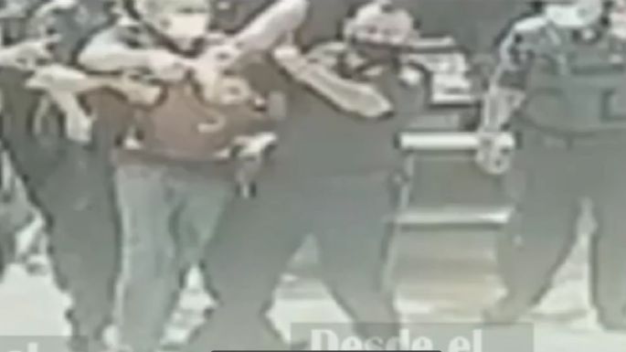 Circula video donde policías someten a José Eduardo en Mérida