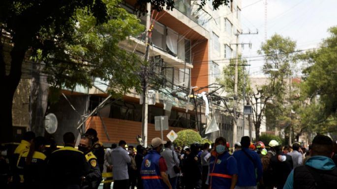 Suman 29 los lesionados por la explosión en edificio de la Benito Juárez