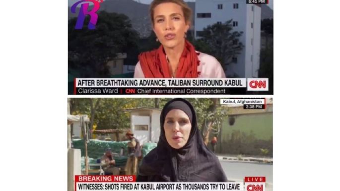 El "antes y después" de la corresponsal de CNN en Kabul ante presencia talibán