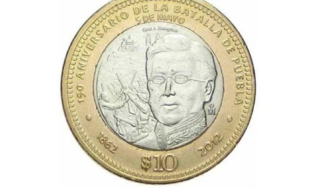 Hasta 25 mil pesos llegan a costar en internet las monedas conmemorativas del 150 aniversario de la Batalla de Puebla