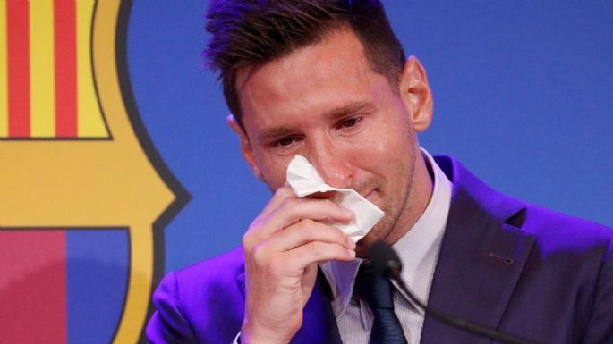 Pañuelo con lágrimas de Messi se vende en 1 millón de dólares