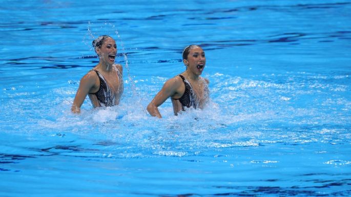 Nuria Diosdado y Joana Jiménez se ubican en el lugar 13 en natación artística