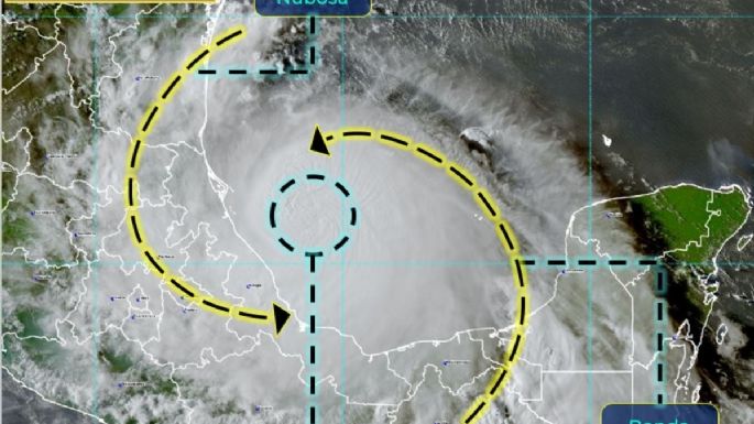 El huracán "Grace" ya es categoría 2; tocará tierra en el norte de Veracruz