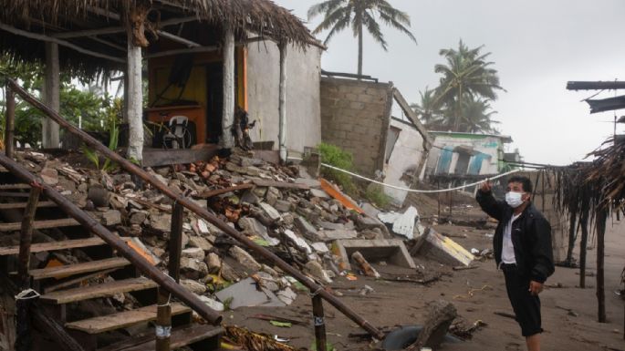 "Grace" se degrada a tormenta tropical; su centro se encuentra en Edomex