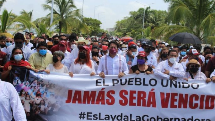 Rescatan votos para Sansores en primera jornada de recuento en Campeche