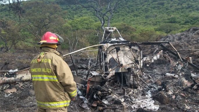 Avioneta para fumigar se desploma en Atotonilco El Alto