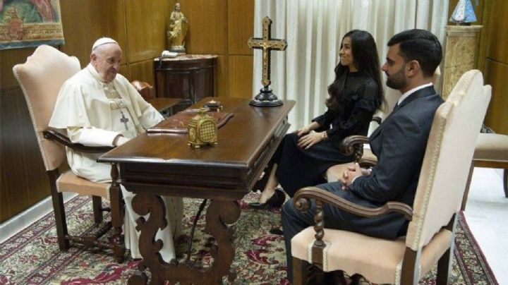 El Papa recibe en el Vaticano a la Premio Nobel de la Paz Nadia Murad