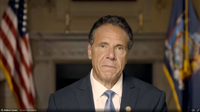 El gobernador de Nueva York Andrew Cuomo es declarado culpable de acoso sexual