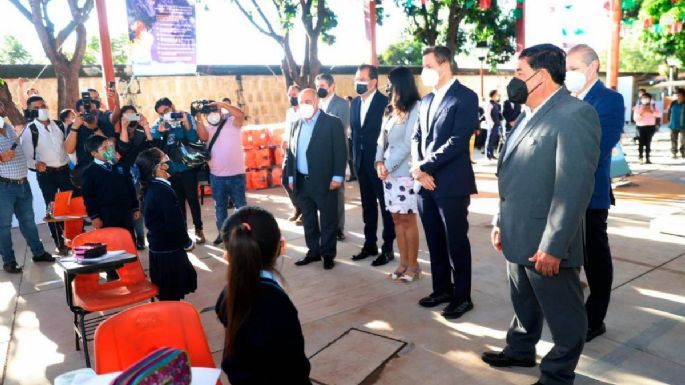 Abre el 25 por ciento de escuelas públicas en Oaxaca de manera semipresencial