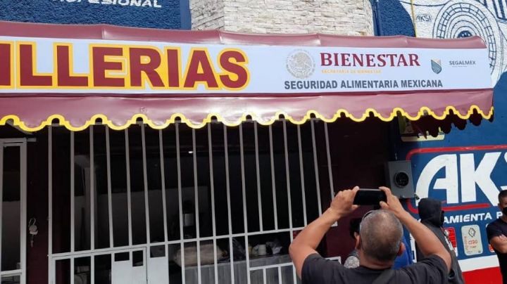Acusan a morenistas de usar logotipos del gobierno federal en red de tortillerías que vende el kilo a nueve pesos