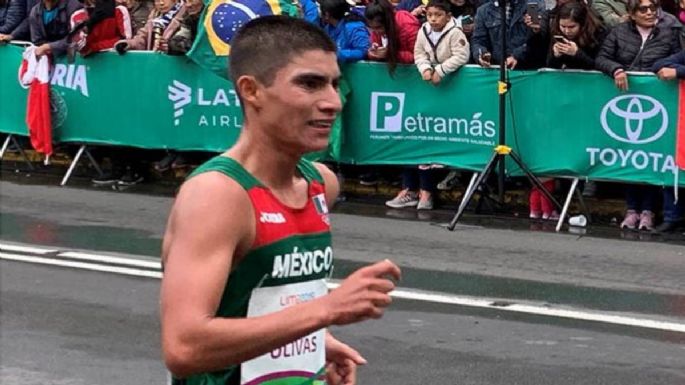Andrés Olivas llega en el lugar 11 de la marcha de 20 kilómetros