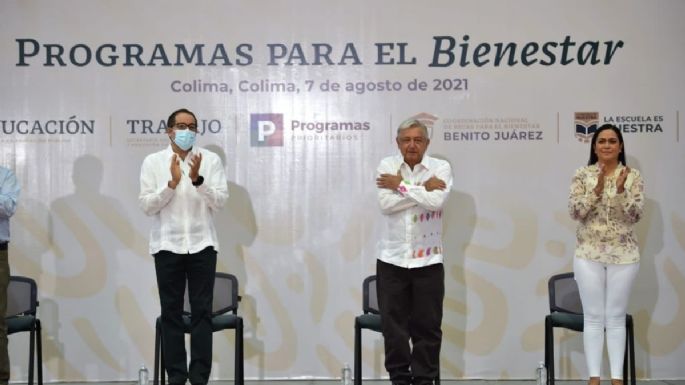 López Obrador anuncia el rescate financiero del gobierno de Colima