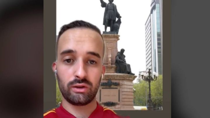 Sustituir la estatua de Colón es una "auténtica burrada", dice tiktoker español y lo tunden en redes