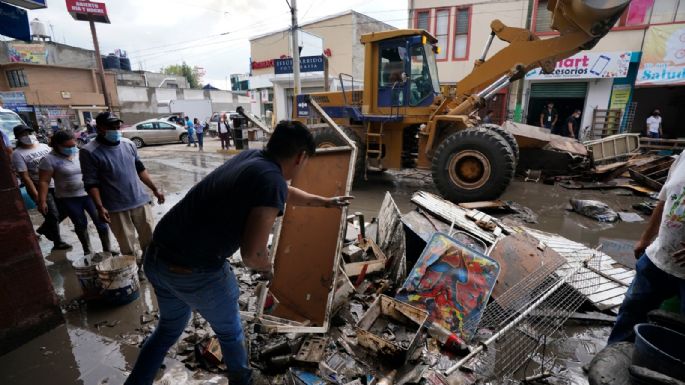 Inician censo de damnificados por inundaciones en Hidalgo