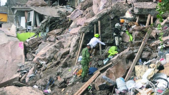 Al menos 27 familias rechazan dejar sus casas en el cerro del Chiquihuite