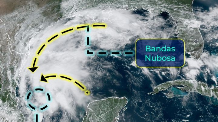 Se forma tormenta tropical "Nicholas", en el Golfo de México: Conagua