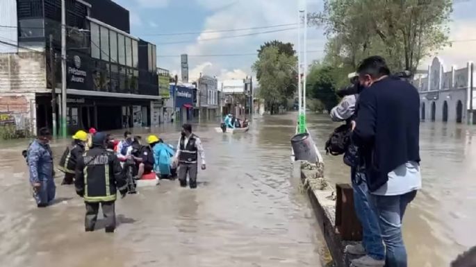 Detectan posibles casos de cólera en Tula tras inundación