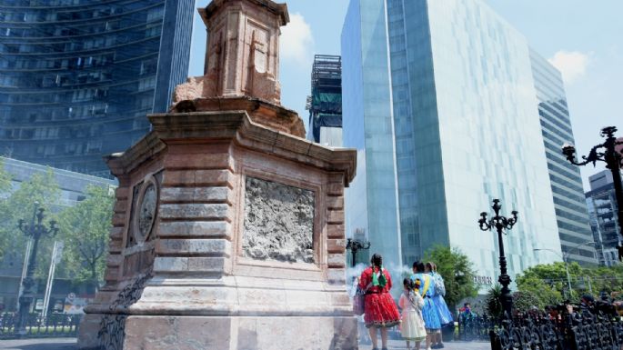 Escultura de Colón será reubicada en el Parque América de Polanco