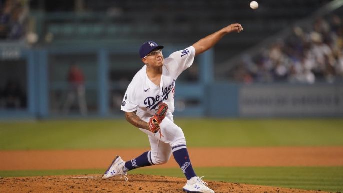 Julio Urías llega a 18 victorias con los Dodgers