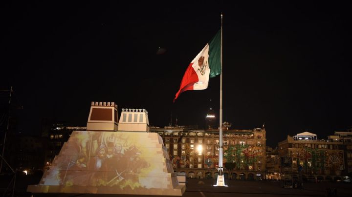 Retiran "Memoria Luminosa" del Zócalo tras Grito de Independencia