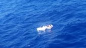 Rescatan a dos menores cuya lancha naufragó en alta mar con ocho personas a bordo