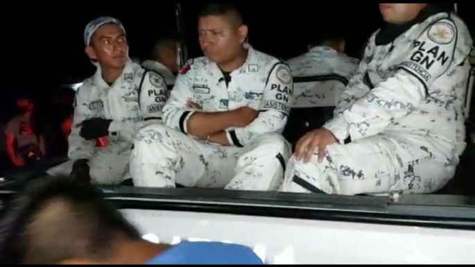 Indígenas desarman y retienen a siete elementos de la Guardia Nacional en Chiapas (Video)