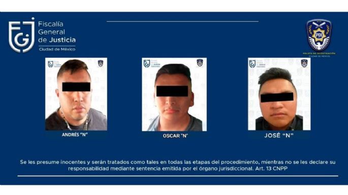 Detienen a tres policías de la CDMX señalados por desaparición forzada de un hombre