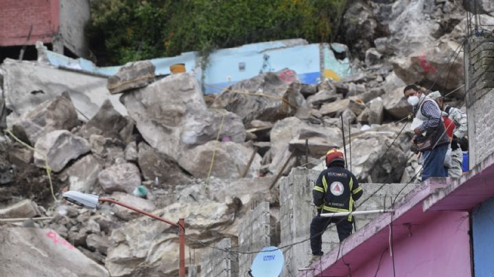 Sheinbaum busca reubicar a habitantes de la GAM que viven a las faldas del cerro del Chiquihuite