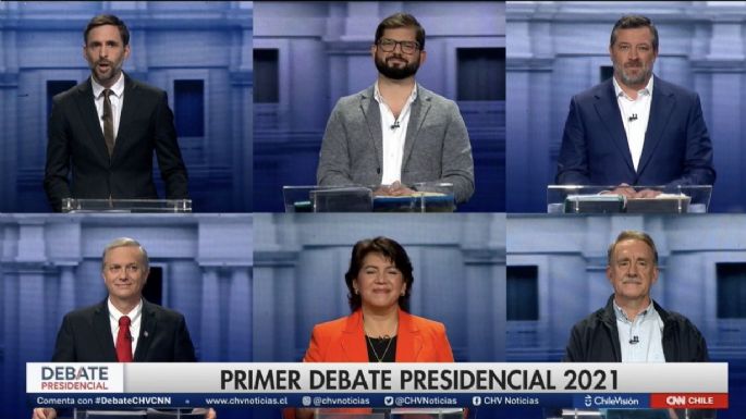 Candidatos presidenciales chilenos tienen su primer debate; no hay un claro ganador