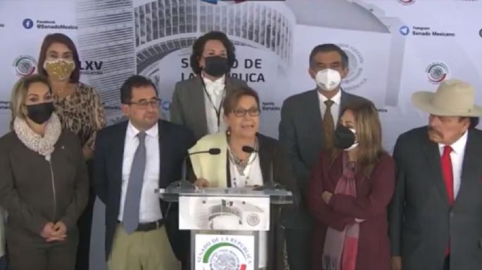 Senadores de Morena critican a Lilly Téllez por llamar "edecanes" a miembros de la Guardia Nacional