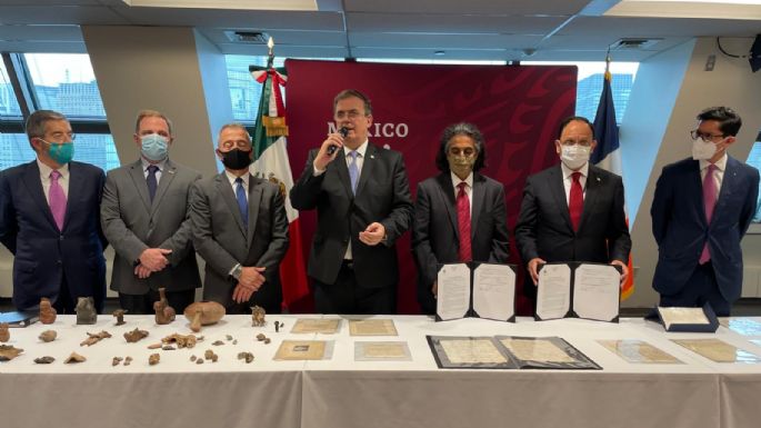 México recupera carta de Hernán Cortés y otros documentos históricos en EU: SRE