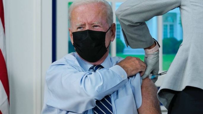 Biden recibe la tercera dosis de la vacuna de Pfizer contra covid-19