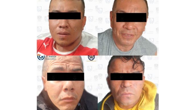 Detienen en la Cuauhtémoc a cuatro presuntos extorsionadores de La Unión Tepito